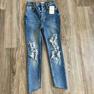 We The Free Skinny Jeans Distressed